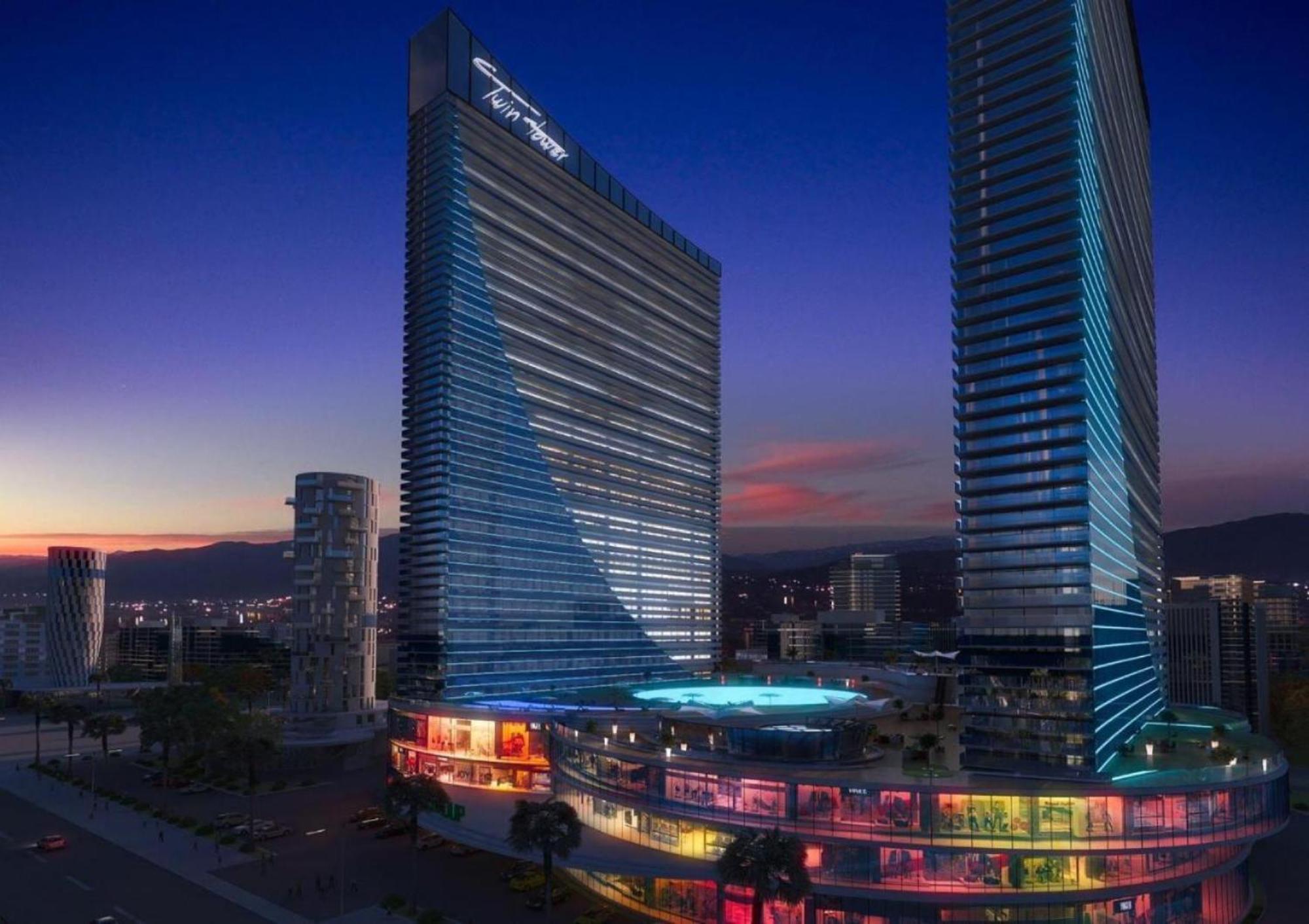 Delux Sea View Aparthotel In Orbi City Batumi Exterior photo